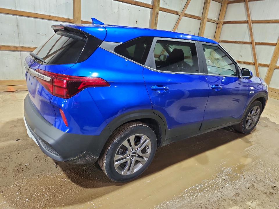 2022 Kia Seltos VIN KNDEPCAA5N7238158 COPART salvage auction — HAIL, Oh - Cert Of Title-Salvage, sold $5,900 on 2026-07-09 (photo 3)