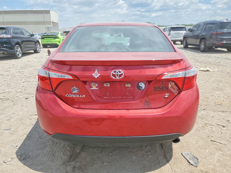 2016 Toyota Corolla VIN 5YFBURHE4GP521532 COPART salvage auction — FRONT END, Mn - Cert Of Title-Salvage, sold $1,050 on 2026-07-23 (photo 6)
