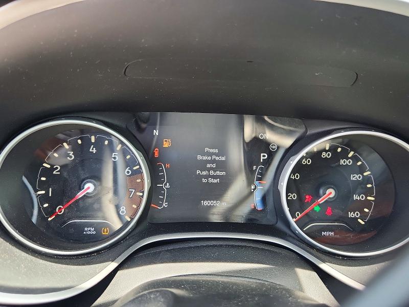 2018 Jeep Compass VIN 3C4NJDBB6JT394813 COPART salvage auction — FRONT END, Tx - Salvage Vehicle Title, sold $725 on 2026-07-02 (photo 9)