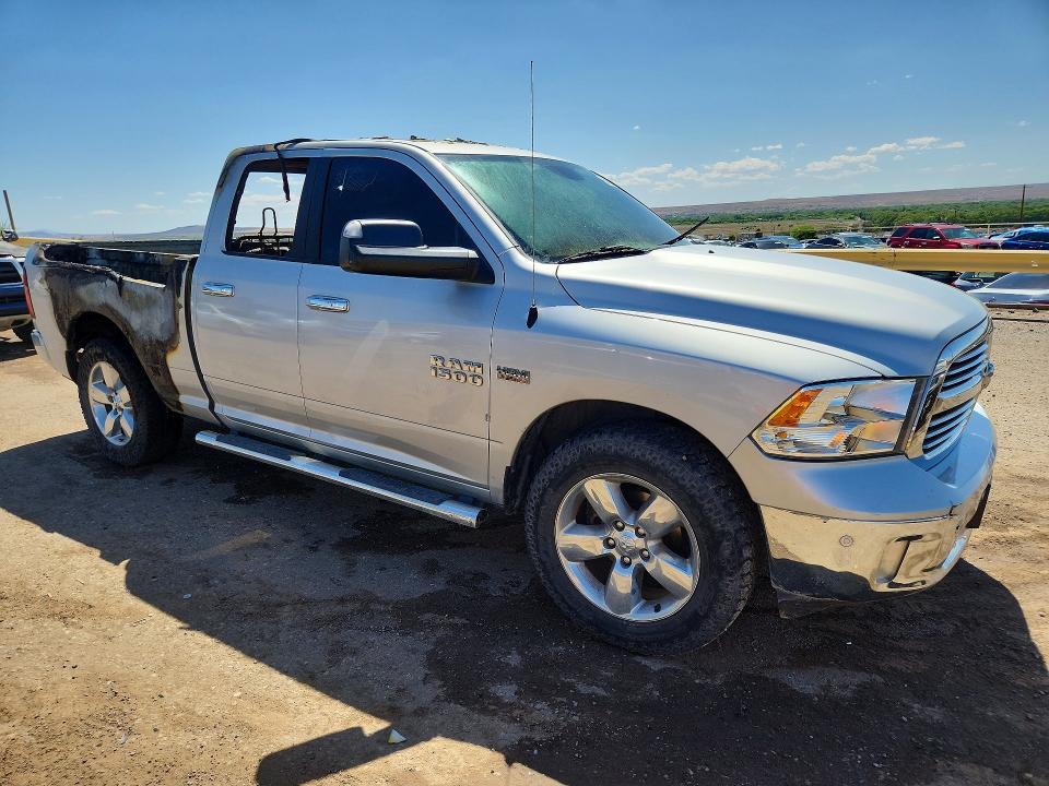 2018 Ram 1500 VIN 1C6RR6GT6JS123539 COPART salvage auction — BURN, NM - NON-REPAIRABLE VEHICLE CERT, sold $2,600 on 2026-07-02 (photo 4)