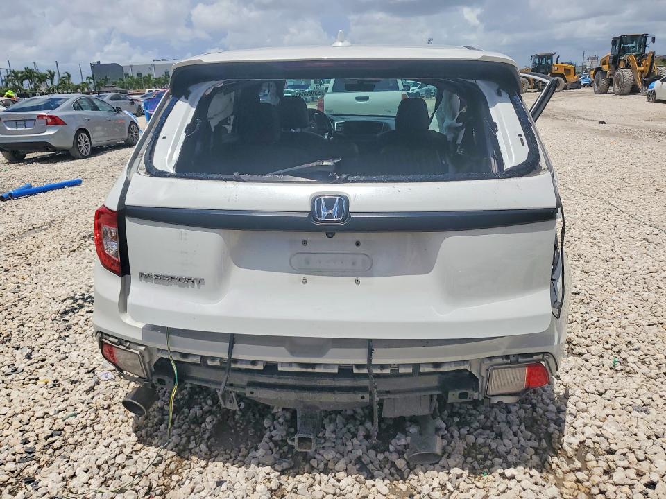 2020 Honda Passport VIN 5FNYF7H59LB003317 COPART salvage auction — SIDE, Fl - Certificate Of Destruction, sold $2,200 on 2026-07-03 (photo 6)