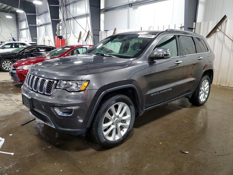 2017 Jeep VIN 1C4RJFBGXHC841755 COPART salvage auction — HAIL, Mn - Cert Of Title-Salvage, sold $2,950 on 2026-06-30 (photo 1)