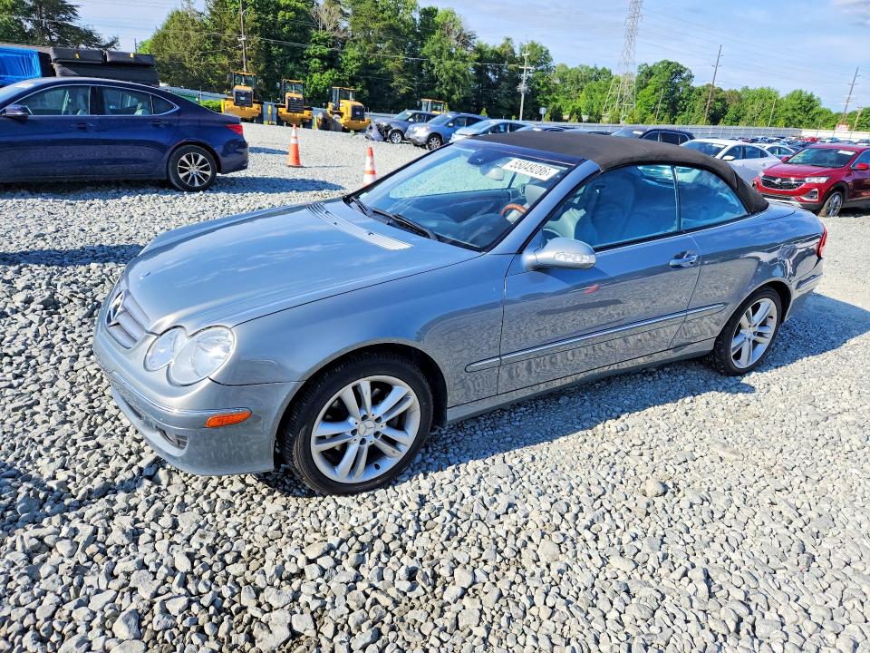 2007 Mercedes-benz Clk-klasse VIN WDBTK56F87F218676 COPART salvage auction — REAR END, Nc - Salvage Certificate Of Title, sold $3,700 on 2026-07-08 (photo 1)