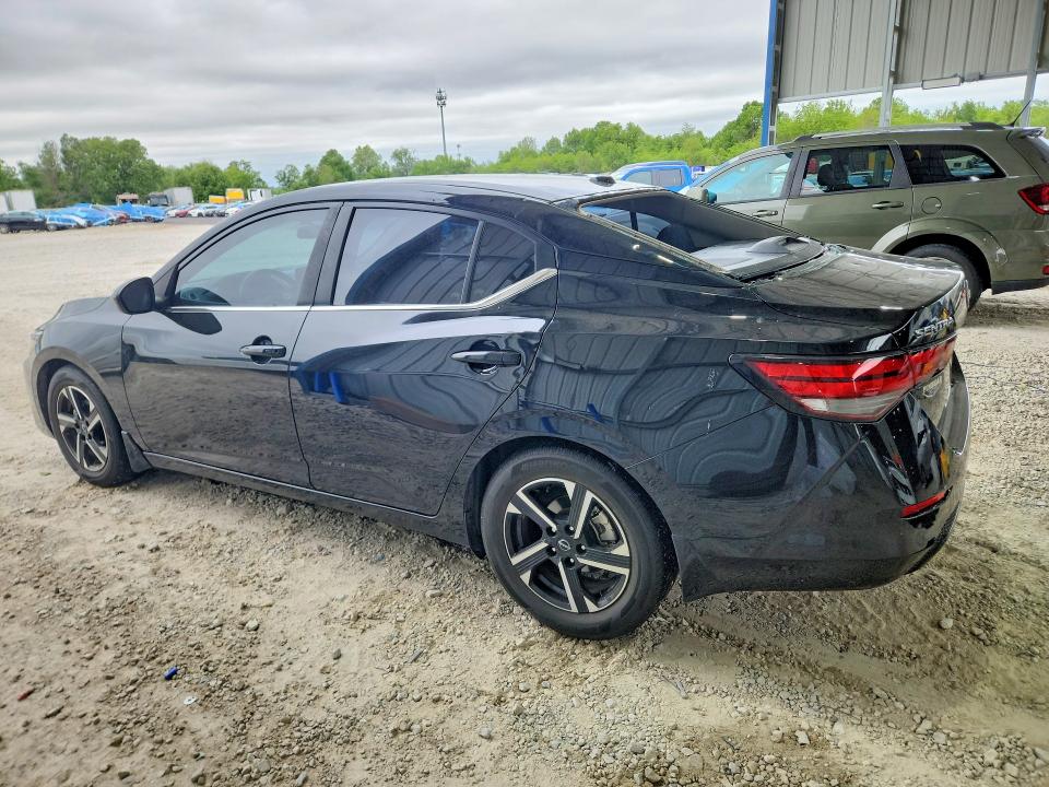 2025 Nissan Sentra VIN 3N1AB8CV6SY203233 COPART salvage auction — HAIL, Mo - Certificate Of Title, sold $10,400 on 2026-08-17 (photo 2)