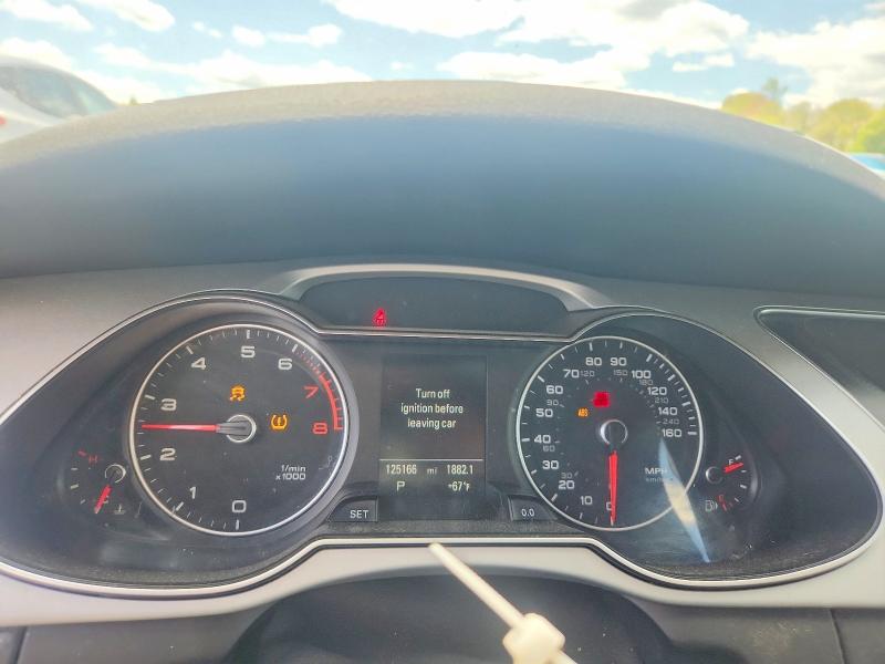 2016 Audi A4 VIN WAUBFAFL4GA013043 COPART salvage auction — MINOR DENT/SCRATCHES, Ma - Cert Of Title-Salvg Parts Only, sold $125 on 2026-07-29 (photo 9)