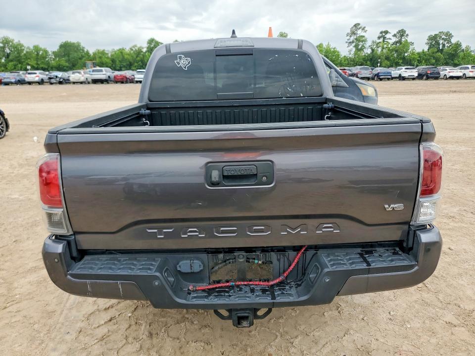 2021 Toyota Tacoma VIN 5TFCZ5AN9MX272599 COPART salvage auction — FRONT END, TX - SALVAGE VEHICLE TITLE (P), sold $9,300 on 2026-07-07 (photo 6)