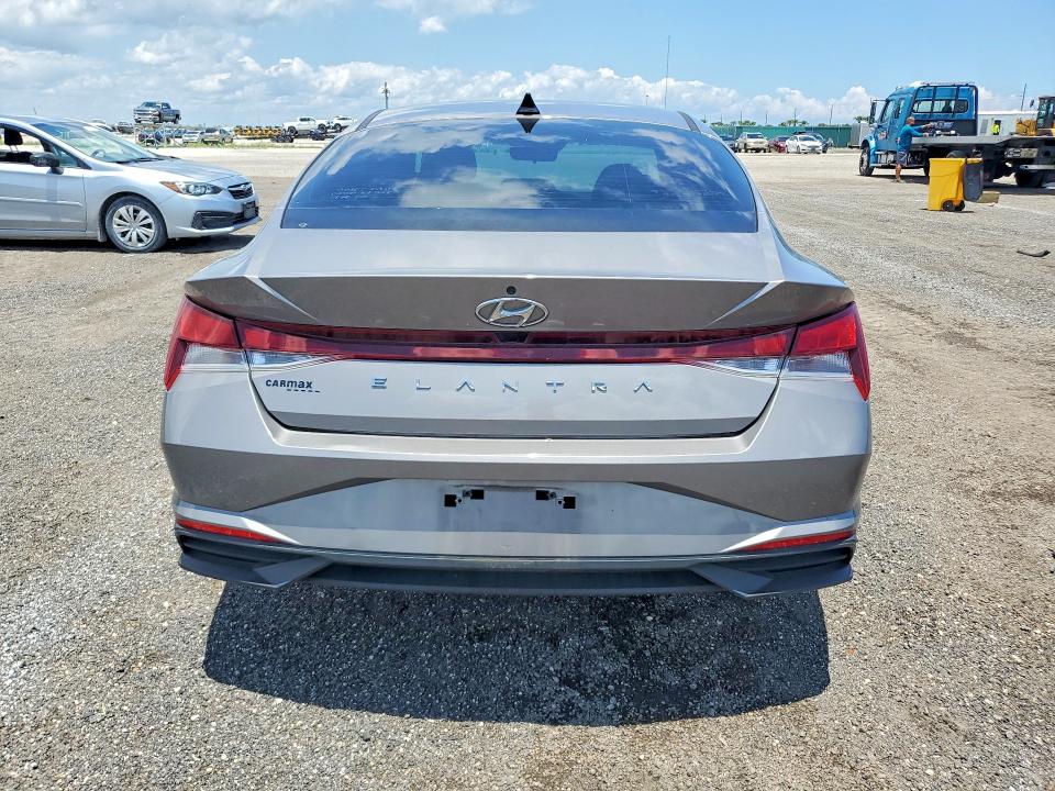 2022 Hyundai Elantra VIN KMHLM4AG2NU297014 COPART salvage auction — FRONT END, Fl - Cert Of Title Slvg Rebuildable, sold $3,900 on 2026-07-13 (photo 6)