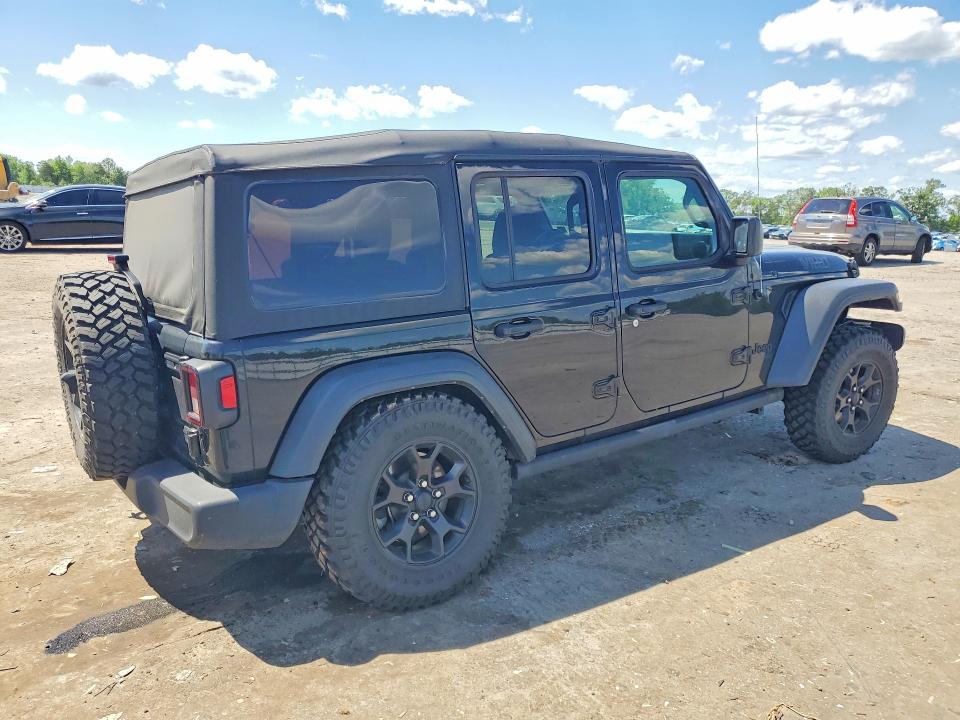 2023 Jeep Wrangler / VIN 1C4HJXDN3PW520442 COPART salvage auction — REAR END, Va - Cert Of Title - Salvage, sold $11,200 on 2026-07-29 (photo 3)