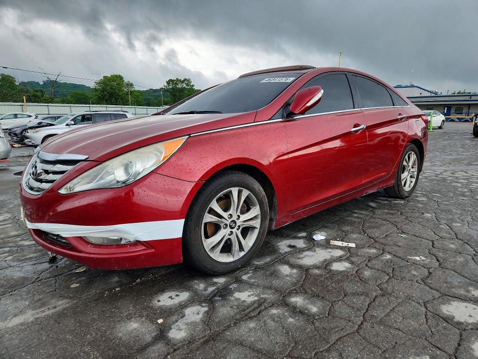 2013 Hyundai Sonata VIN 5NPEC4AC8DH627244 COPART salvage auction — FRONT END, Salvage Title, sold $625 on 2026-07-22 (photo 1)