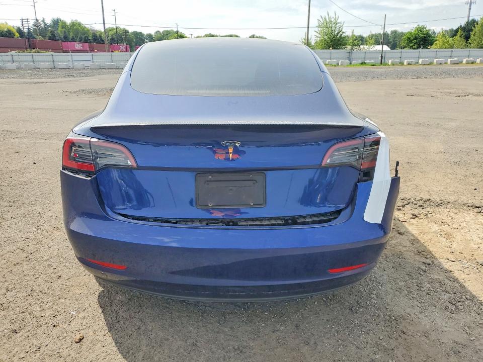 2023 Tesla Model 3 VIN 5YJ3E1EA5PF677577 COPART salvage auction — SIDE, Or - Salvage Title Certificate, sold $8,200 on 2026-07-22 (photo 6)