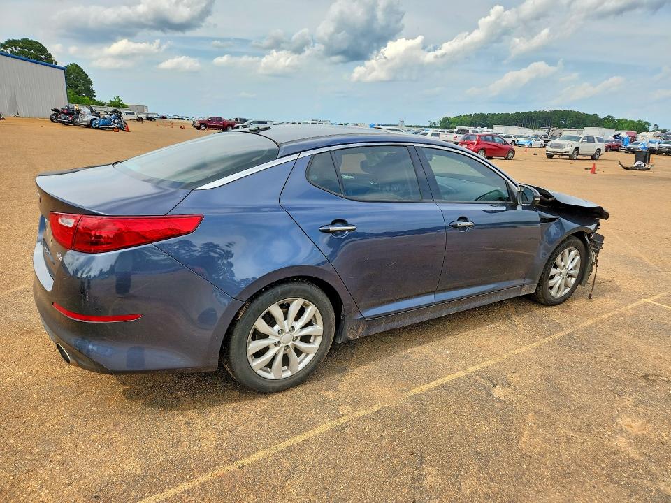 2015 Kia Optima VIN 5XXGN4A75FG373965 COPART salvage auction — FRONT END, Tx - Salvage Vehicle Title, sold $325 on 2026-07-06 (photo 3)