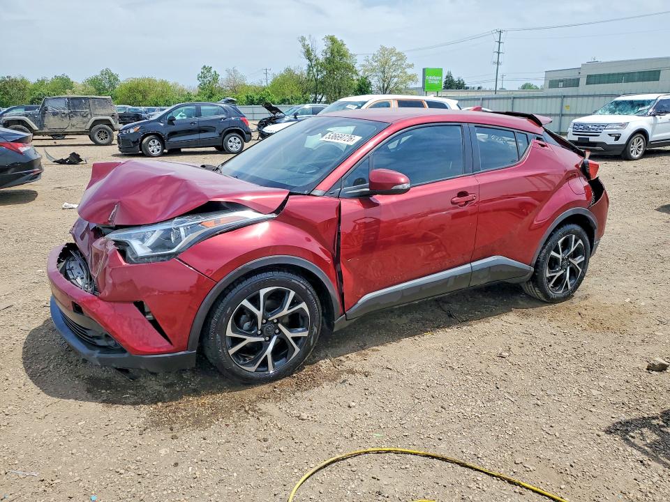 2018 Toyota C-hr VIN NMTKHMBX5JR041434 — COPART salvage auction photo