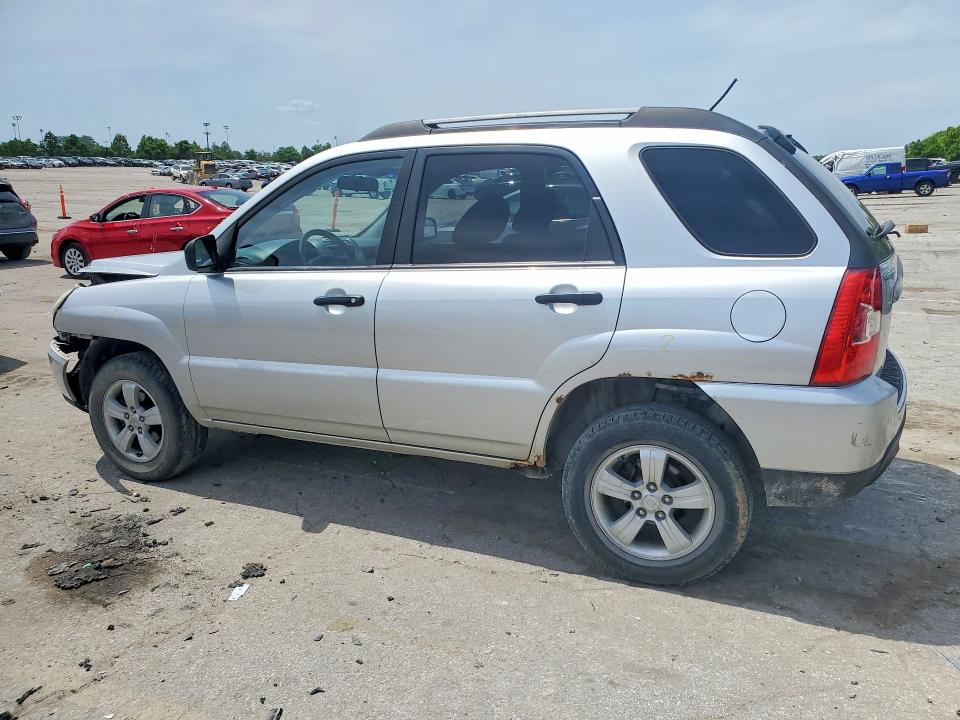 2010 Kia Sportage VIN KNDKG3A47A7667468 COPART salvage auction — FRONT END, Mo - Salvage Certificate Of Title, sold $325 on 2026-07-10 (photo 2)