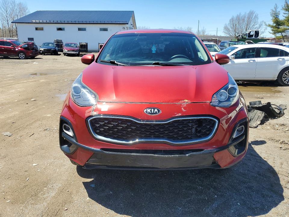 2020 Kia Sportage VIN KNDPMCAC3L7744832 COPART salvage auction — FRONT END, ON - PERMIT NO BRAND - UNFIT, sold $6,200 on 2026-07-14 (photo 5)