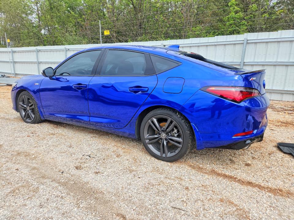 2024 Acura Integra VIN 19UDE4H35RA013134 COPART salvage auction — HAIL, Mo - Salvage Certificate Of Title, sold $12,400 on 2026-07-28 (photo 2)