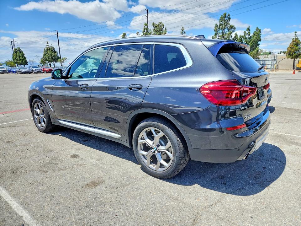 2020 BMW X3 VIN 5UXTY5C01L9D08925 COPART salvage auction — UNDERCARRIAGE, Ca - Salvage Certificate, sold $150 on 2026-07-21 (photo 2)
