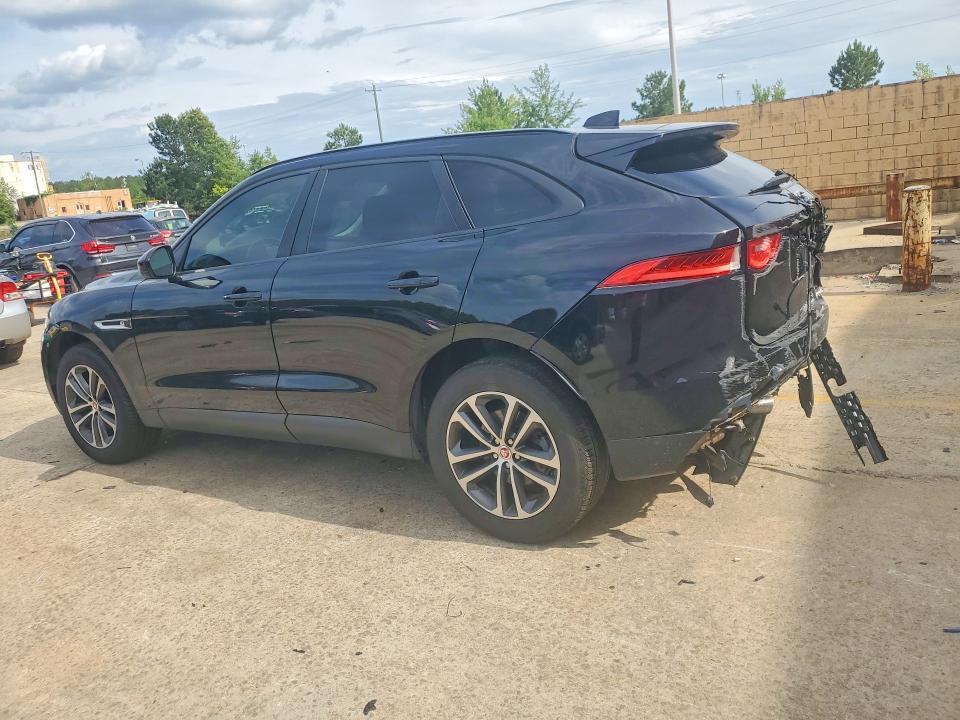 2018 Jaguar F-pace VIN SADCJ2FX0JA266659 COPART salvage auction — REAR END, Sc - Cert Of Title-Salvage, sold $175 on 2026-07-24 (photo 2)