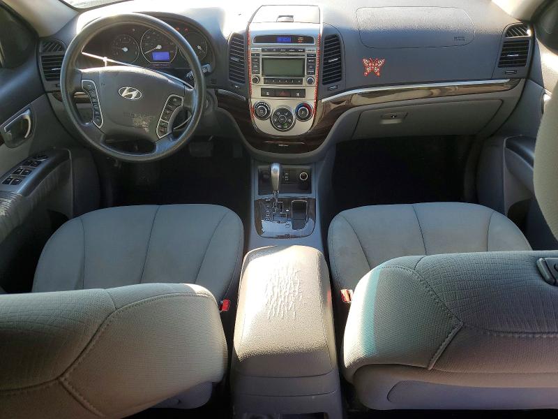 2012 Hyundai Santa fe VIN 5XYZG3AB9CG169209 COPART salvage auction — REAR END, Id - Salvage Certificate Of Title, sold $125 on 2026-07-21 (photo 8)
