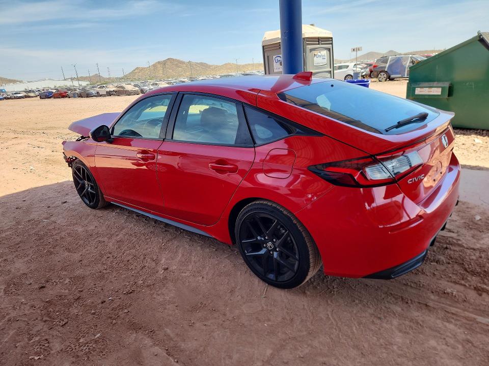 2023 Honda Civic VIN 19XFL2H82PE021389 COPART salvage auction — FRONT END, Az - Cert Of Title - Salvage, sold $6,100 on 2026-07-09 (photo 2)