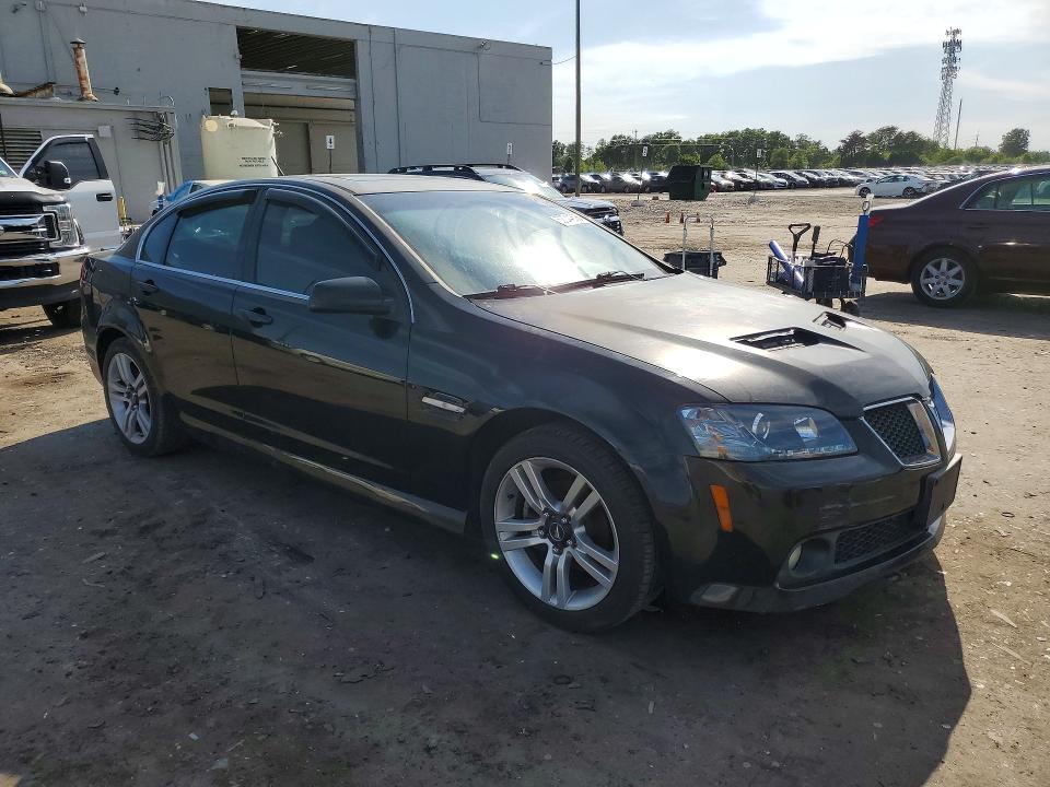 2008 Pontiac G8 VIN 6G2ER57788L136809 COPART salvage auction — MINOR DENT/SCRATCHES, Md - Certificate Of Title, sold $1,450 on 2026-07-29 (photo 4)