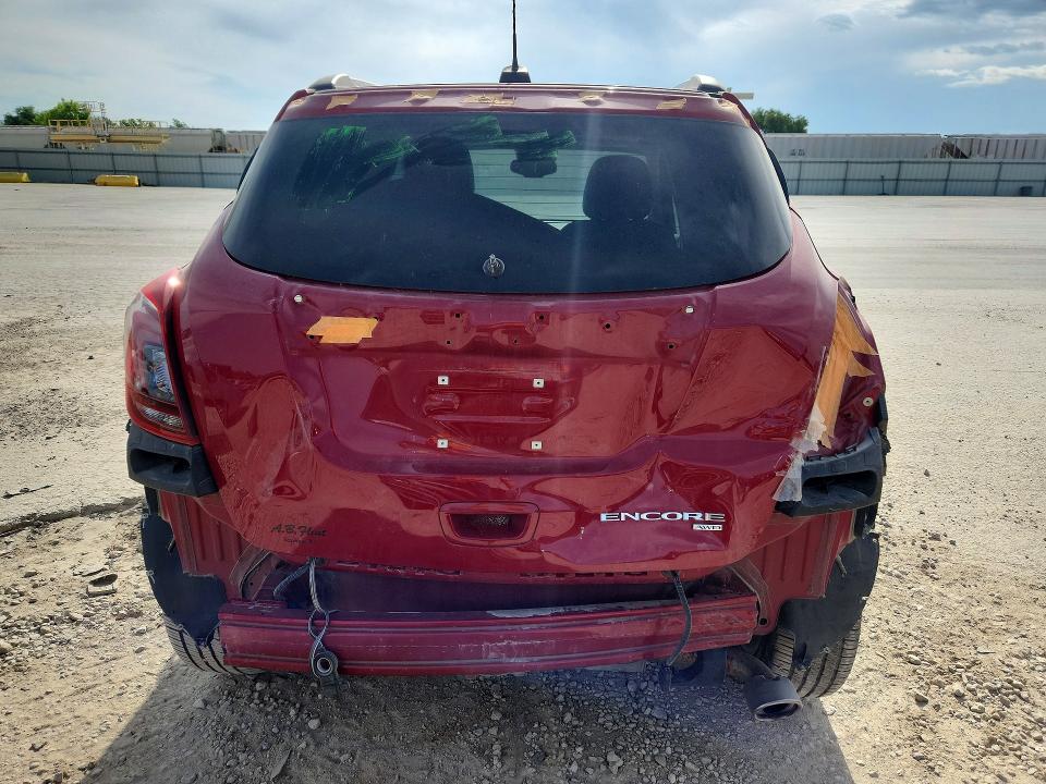 2019 Buick Encore VIN KL4CJGSM8KB958923 COPART salvage auction — REAR END, Ks - Cert Of Title-Salvage, sold $3,100 on 2026-07-28 (photo 6)