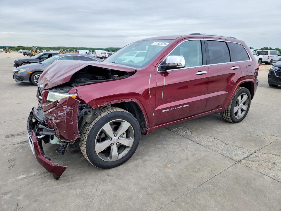 2016 Jeep Cherokee VIN 1C4RJFCG5GC366318 COPART salvage auction — FRONT END, Tx - Certificate Of Title, sold $4,700 on 2026-07-09 (photo 1)