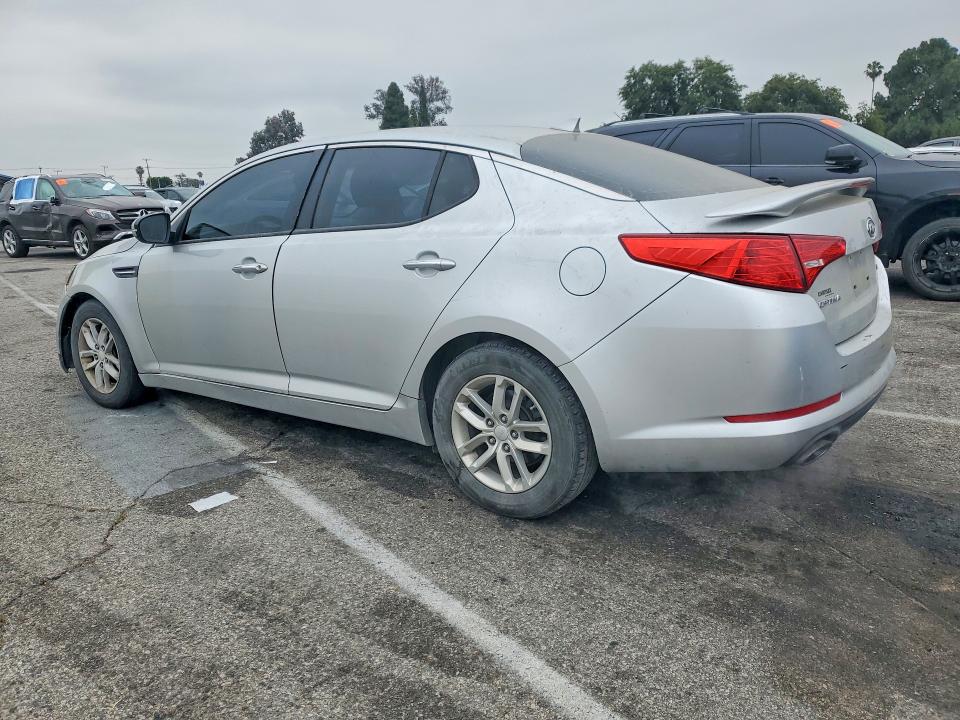 2012 Kia Optima VIN KNAGM4A71C5277377 COPART salvage auction — REAR END, Id - Salvage Certificate Of Title, sold $675 on 2026-07-31 (photo 2)