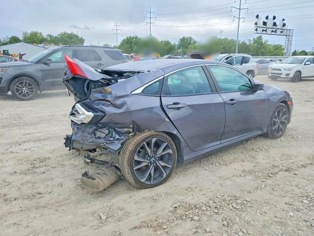 2020 Honda VIN 2HGFC2F89LH507412 COPART salvage auction — REAR END, OH - CERT OF TITLE-SALVAGE, sold $1,700 on 2026-07-02 (photo 3)