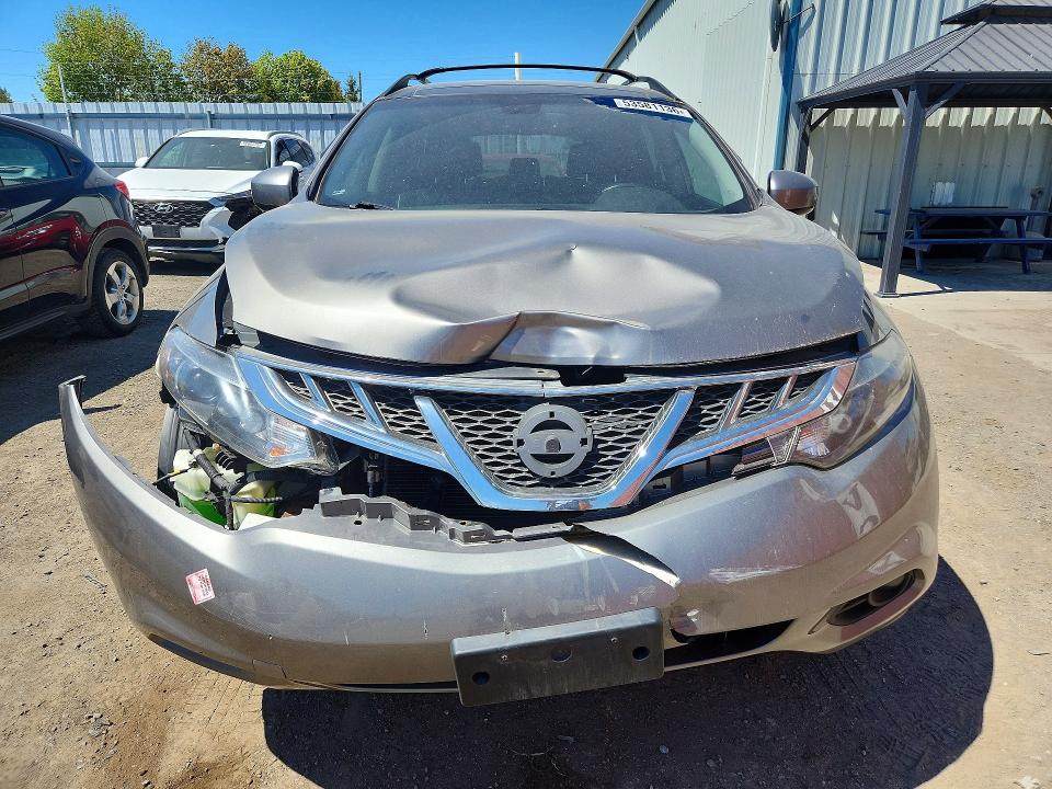 2011 Nissan Murano VIN JN8AZ1MW7BW179091 COPART salvage auction — FRONT END, On - Permit Salvage, sold $275 on 2026-07-28 (photo 5)