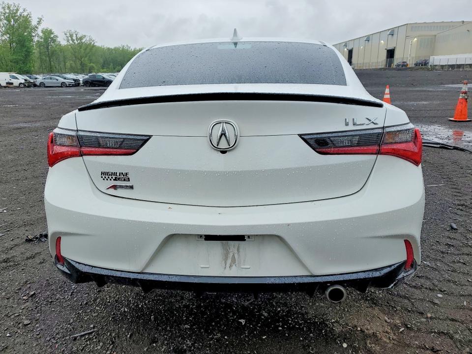 2022 Acura Ilx VIN 19UDE2F85NA006665 COPART salvage auction — FRONT END, Ct - Cert Of Title-Salvage, sold $3,550 on 2026-07-10 (photo 6)