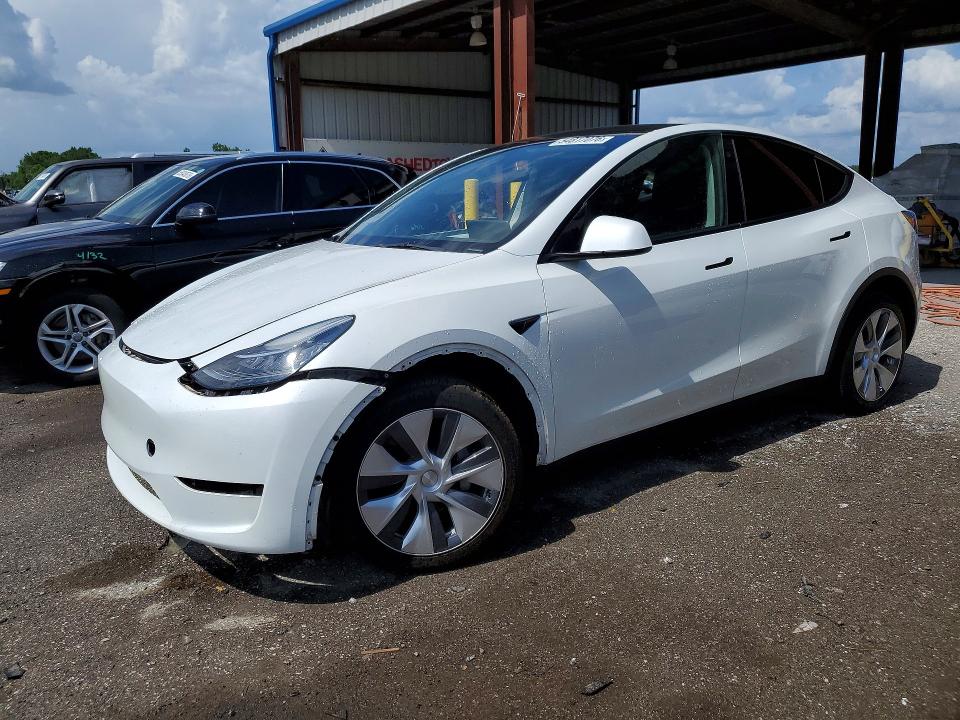 2023 Tesla VIN 7SAYGDEE5PA098531 COPART salvage auction — FRONT END, Fl - Cert Of Title Slvg Rebuildable, sold $13,600 on 2026-07-10 (photo 1)