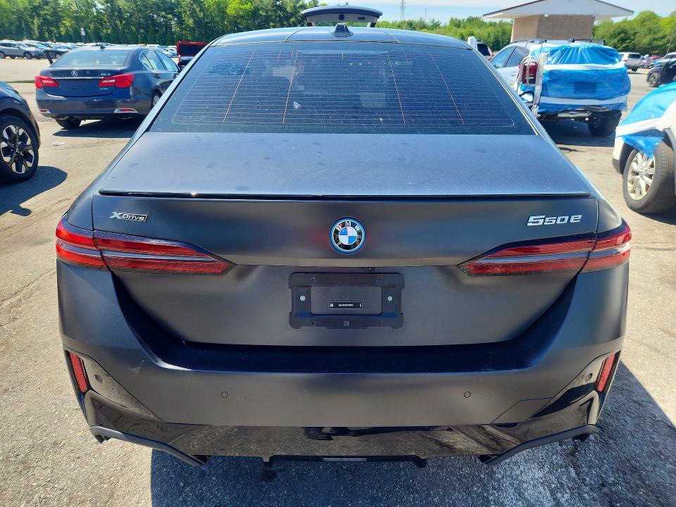 2026 BMW 5er VIN WBA13FK09TCV38532 COPART salvage auction — FRONT END, Ri - Salvage Certificate Of Title, sold $34,500 on 2026-07-21 (photo 6)