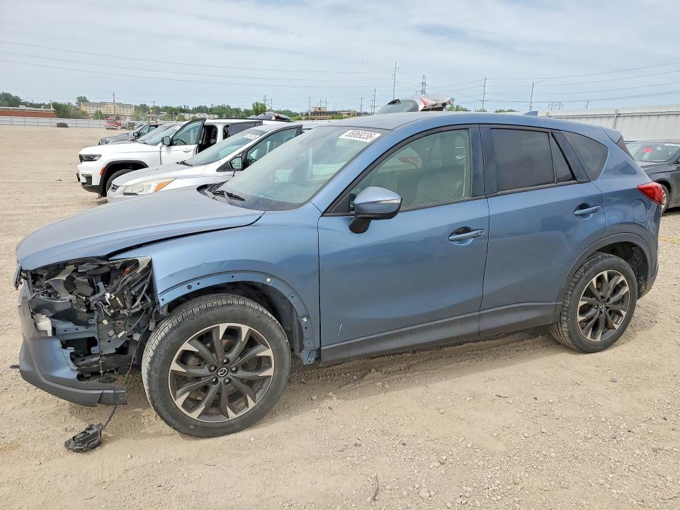 2016 Mazda VIN JM3KE4DY4G0672792 COPART salvage auction — FRONT END, Ia - Cert Of Title-Salvage Title, sold $2,650 on 2026-07-15 (photo 1)