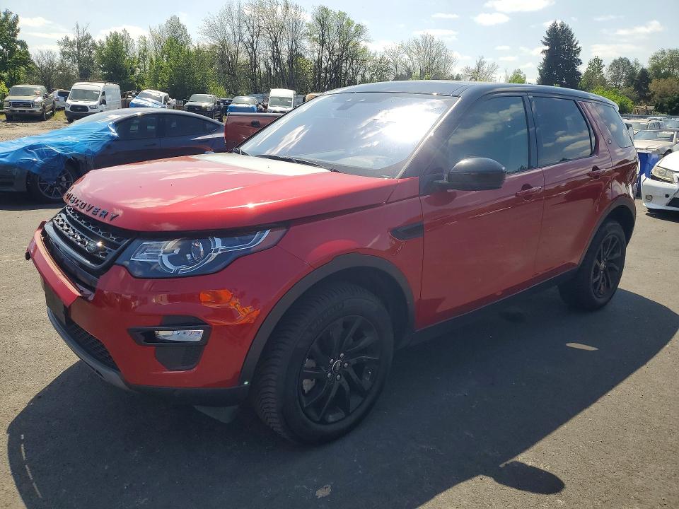 2017 Land rover Discovery VIN SALCR2BG7HH703514 COPART salvage auction — FRONT END, Or - Salvage Title Certificate, sold $2,850 on 2026-07-27 (photo 1)
