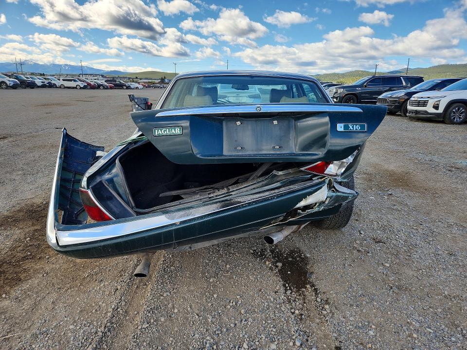 1996 Jaguar Xj VIN SAJHX1749TC770327 COPART salvage auction — REAR END, Mt - Certificate Of Title, sold $250 on 2026-07-14 (photo 6)