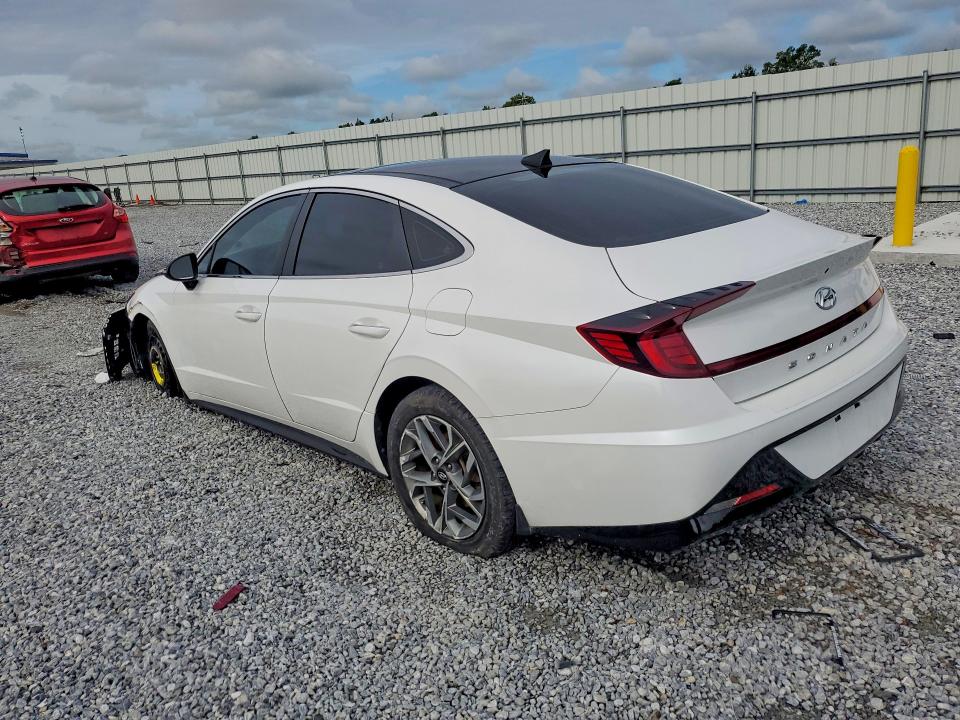 2022 Hyundai Sonata VIN KMHL14JA5NA221261 COPART salvage auction — FRONT END, Tx - Salvage Vehicle Title, sold $6,500 on 2026-07-27 (photo 2)