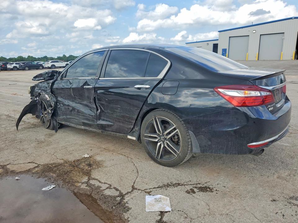 2016 Honda Accord VIN 1HGCR2F58GA025543 COPART salvage auction — HAIL, OK - CERT OF TITLE-SALVAGE, sold $2,200 on 2026-07-09 (photo 2)