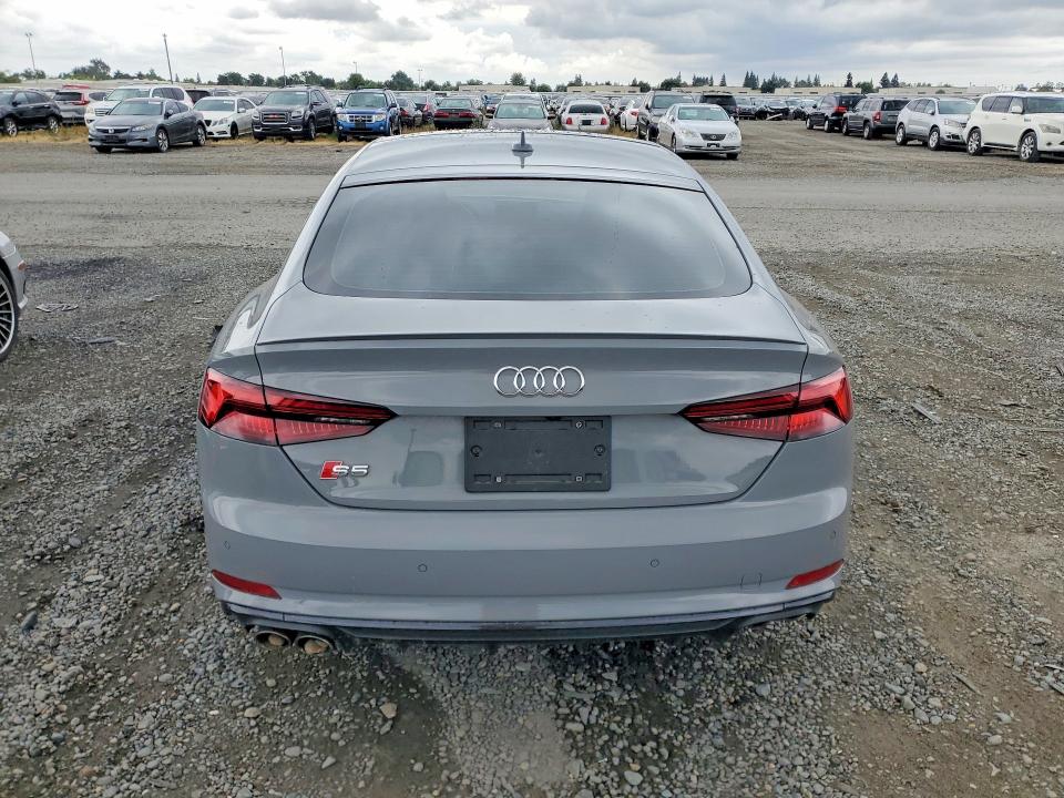 2019 Audi S5 VIN WAUB4CF54KA051982 COPART salvage auction — FRONT END, CA - SALVAGE CERTIFICATE, sold $4,150 on 2026-07-09 (photo 6)