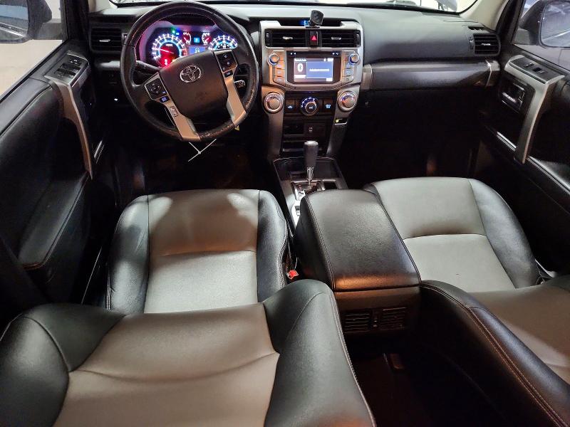2016 Toyota 4runner VIN JTEZU5JR3G5120051 COPART salvage auction — FRONT END, TX - SALVAGE VEHICLE TITLE (P), sold $8,600 on 2026-07-08 (photo 8)