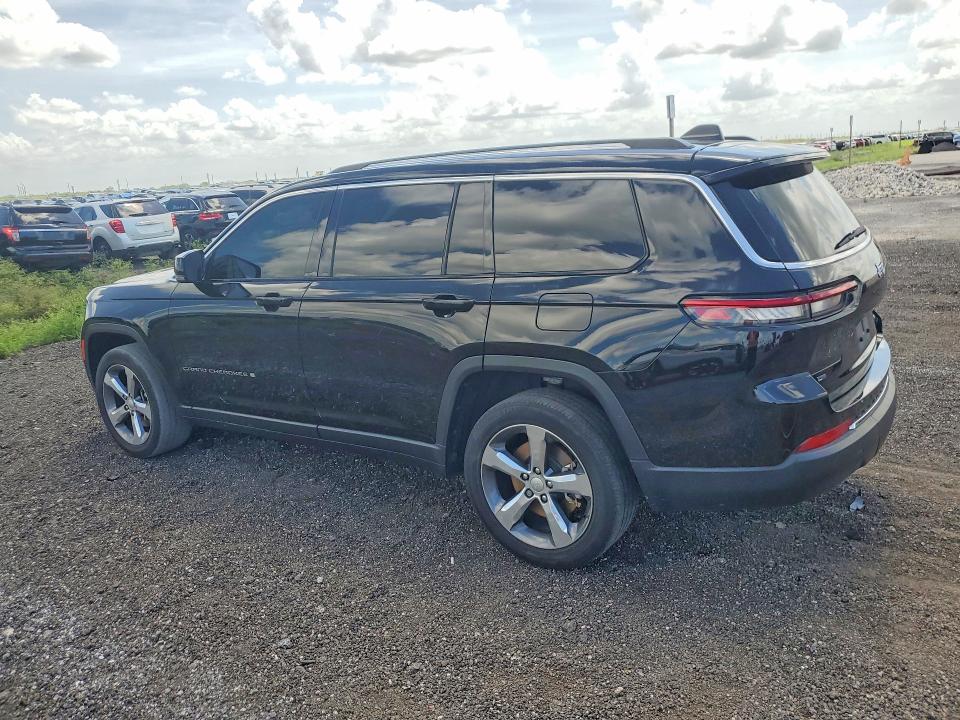 2021 Jeep Grand cherokee l VIN 1C4RJJBG8M8160669 COPART salvage auction — SIDE, FL - CERT OF TITLE SLVG REBUILDABLE, sold $11,100 on 2026-07-13 (photo 2)