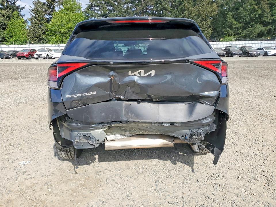 2023 Kia Sportage VIN KNDPUCAG6P7111301 COPART salvage auction — REAR END, Wa - Bill Of Sale, sold $5,600 on 2026-07-07 (photo 6)