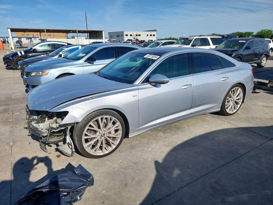 2019 Audi VIN WAUM2BF2XKN040900 COPART salvage auction — FRONT END, Tx - Salvage Vehicle Title, sold $12,800 on 2026-07-06 (photo 1)