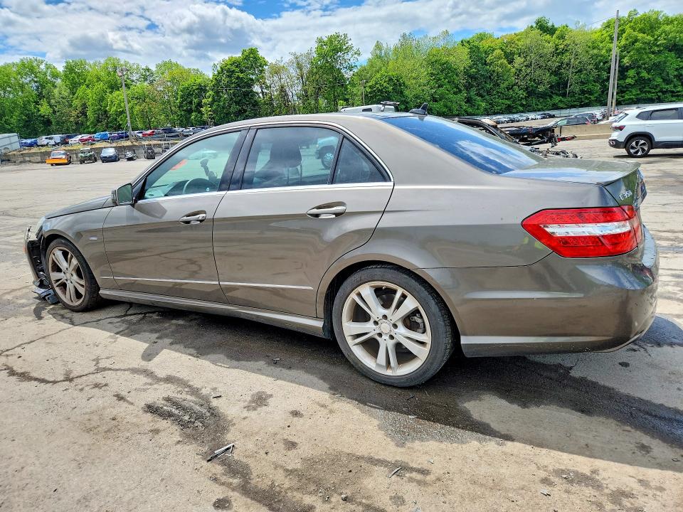2012 Mercedes-benz E-klasse VIN WDDHF8JB7CA535105 COPART salvage auction — WATER/FLOOD, Ny - Mv-907A Salvage Certificate, sold $950 on 2026-07-02 (photo 2)