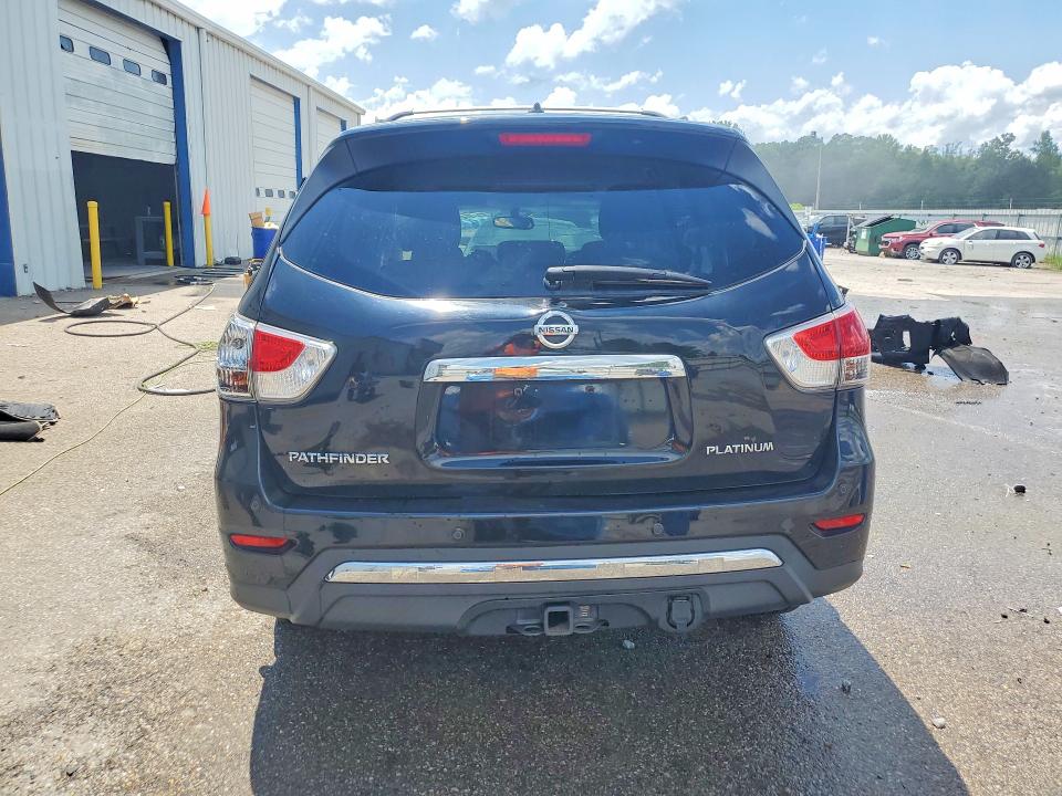 2015 Nissan Pathfinder VIN 5N1AR2MN9FC602653 COPART salvage auction — FRONT END, Al - Cert Of Title-Salvage Title, sold $775 on 2026-07-09 (photo 6)
