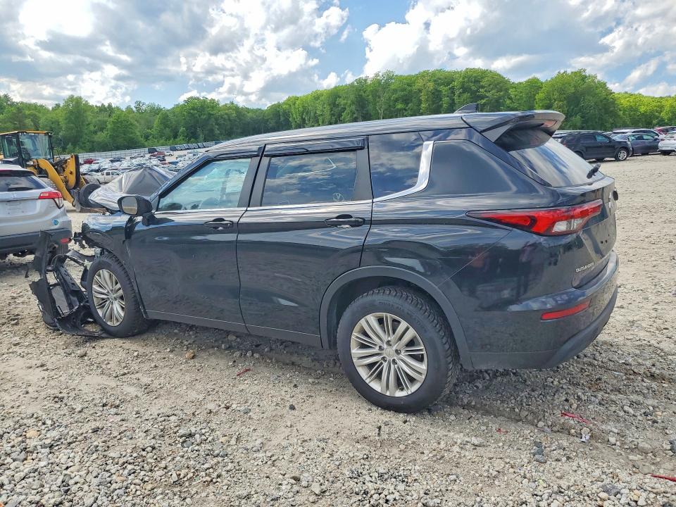 2022 Mitsubishi Outlander VIN JA4J4TA8XNZ033101 COPART salvage auction — FRONT END, Ma - Cert Of Title-Salvage, sold $925 on 2026-07-08 (photo 2)
