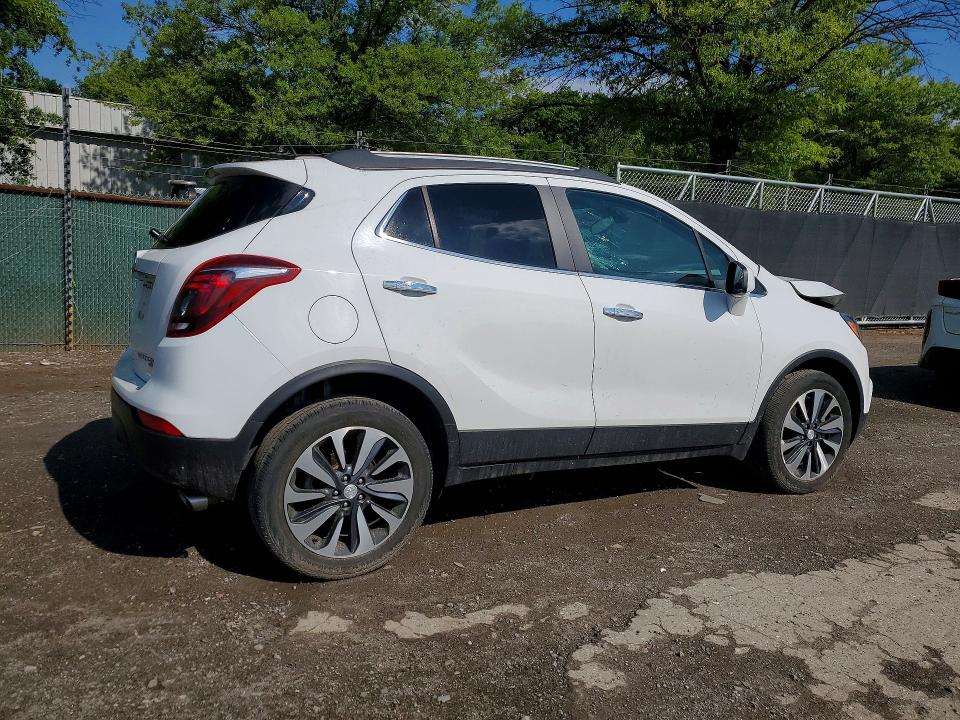 2021 Buick Encore VIN KL4CJESM4MB372114 COPART salvage auction — FRONT END, Md - Cert Of Salvage > 75% Damage, sold $1,550 on 2026-07-07 (photo 3)