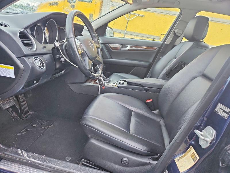 2013 Mercedes-benz C-klasse VIN WDDGF4HBXDR275425 COPART salvage auction — SIDE, Il - Salvage Certificate, sold $1,700 on 2026-07-08 (photo 7)