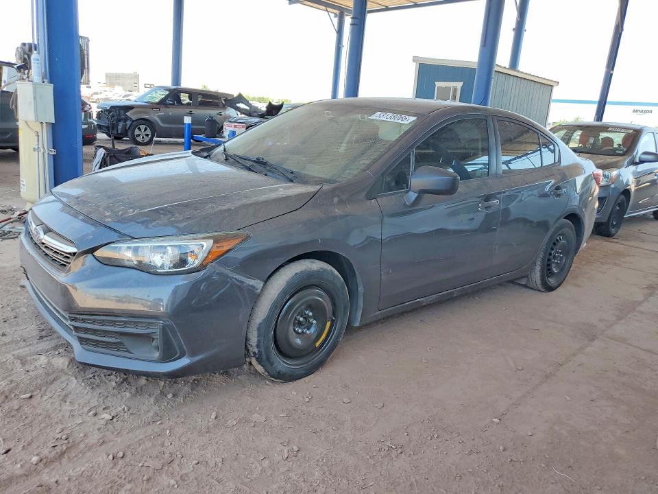 2021 Subaru Impreza VIN 4S3GKAB60M3600036 COPART salvage auction — MECHANICAL, Az - Certificate Of Title, sold $4,050 on 2026-07-21 (photo 1)