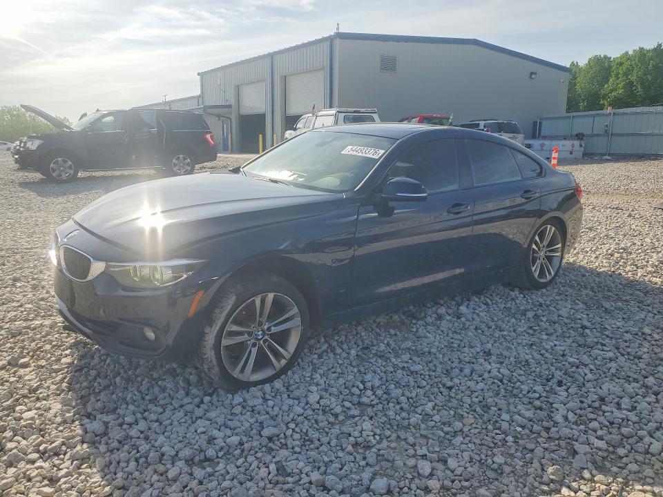 2018 BMW 4er VIN WBA4J3C57JBG96045 COPART salvage auction — FRONT END, Mi - Cert Of Title-Salvage Vehicle, sold $3,650 on 2026-07-09 (photo 1)