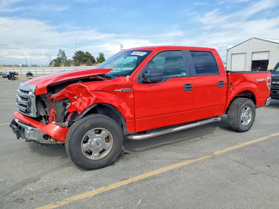 2011 Ford F-150 VIN 1FTFW1EF3BKD57367 COPART salvage auction — FRONT END, Id - Salvage Certificate Of Title, sold $2,200 on 2026-07-09 (photo 1)